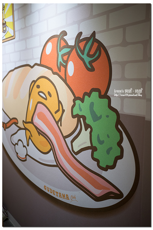 【台北大安區】三麗鷗主題餐廳又一發，好懶好療癒的蛋黃哥化身成一道道料理啦．蛋黃哥五星主廚餐廳