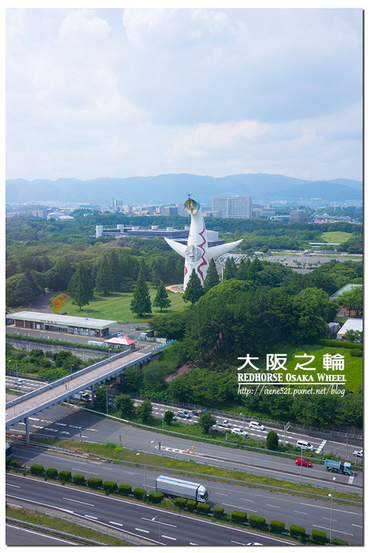 【大阪－景點】日本最高摩天輪，像漂浮於半空的透明地板車廂．大阪之輪