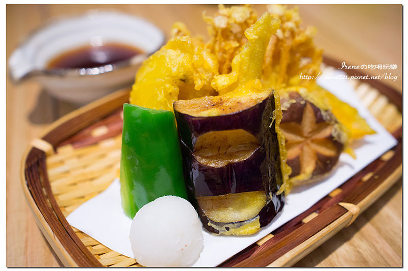 【台北大同區】日式小清新的蔬食料理，表現優異的野菜天婦羅．井町日式蔬食料理