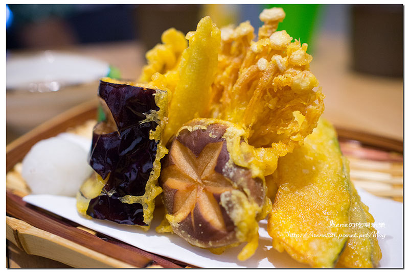 【台北大同區】日式小清新的蔬食料理，表現優異的野菜天婦羅．井町日式蔬食料理