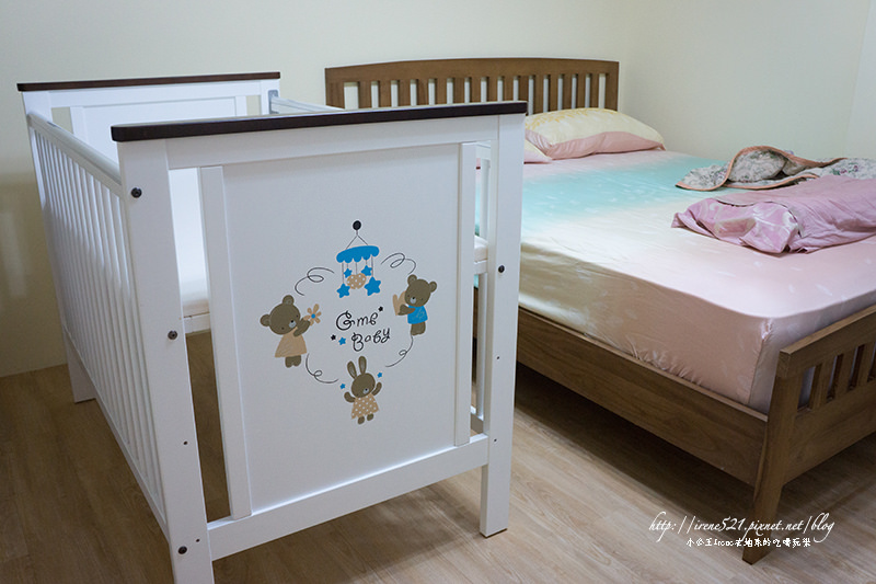 【育兒】小小人的窩．東京西川GMP 熊兔樂園嬰兒床　