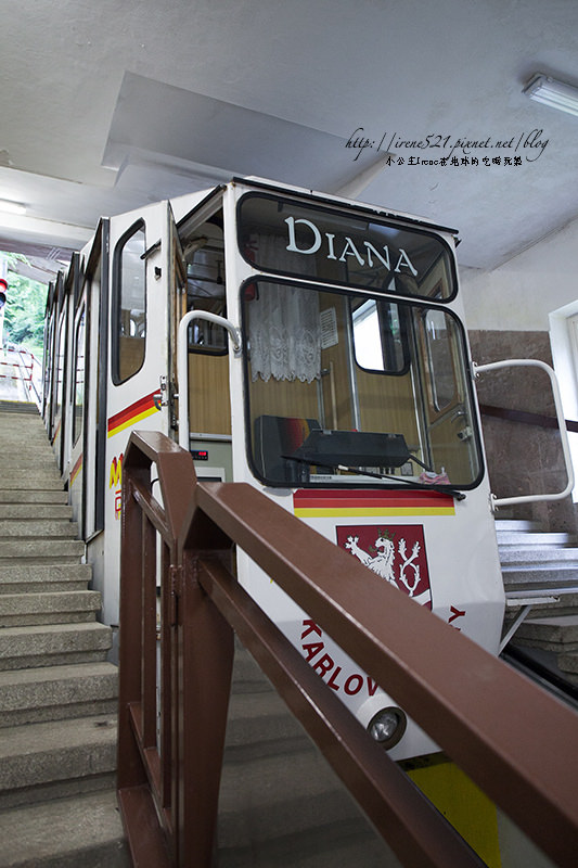 【捷克KV】一登Diana山丘，飽覽卡洛維瓦麗的景致．Diana纜車