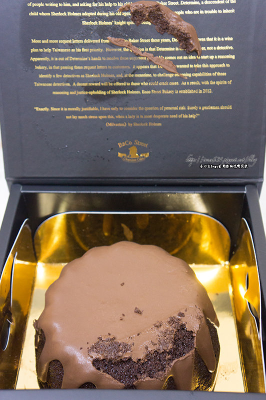 【團購美食】頂級、濃醇的巧克力襲擊．貝克街 謎-巧克力蛋糕