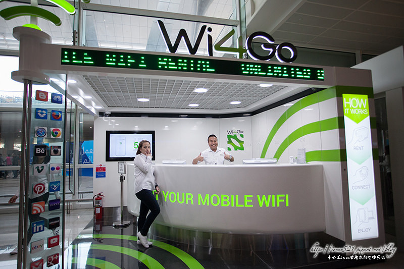 【杜拜】讓你在杜拜走到哪打卡到哪．WIFI分享器Wi4go