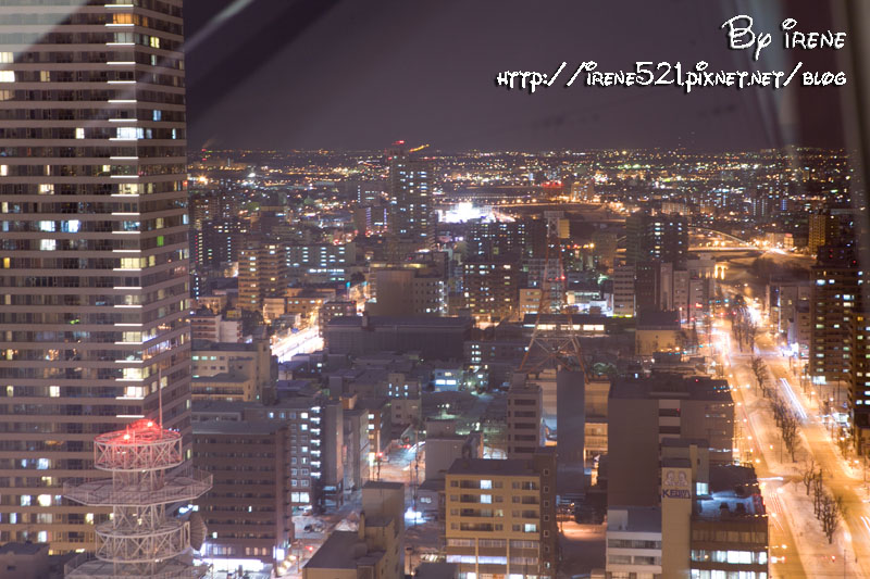 【北海道札幌】居高臨下的札幌市中心夜景．札幌電視塔