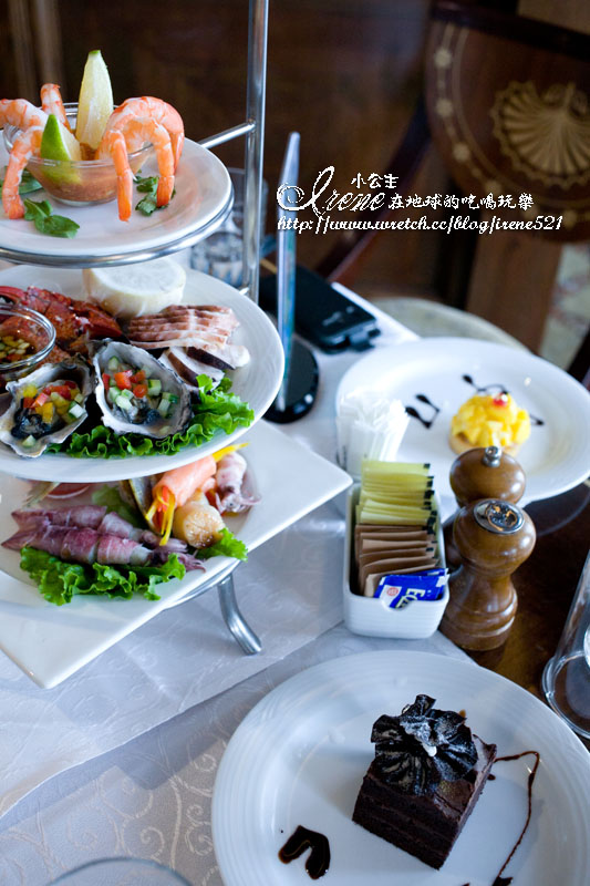【台北中山區】歐陸海鮮總匯雙人午餐茶．華泰楓丹廳 @Irene&#039;s 食旅．時旅