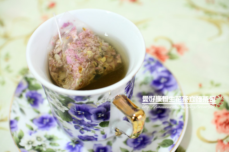 【試喝】輕鬆來上一杯養生茶‧愛好康養生花茶立體茶包