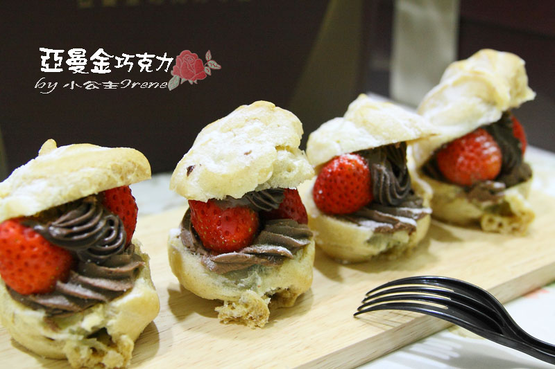 【團購】草莓與巧克力的浪漫相遇．亞曼金巧克力 @Irene&#039;s 食旅．時旅