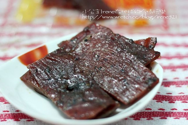 【台北中山區】宜而香肉脯店‧海鮮肉鬆+黑胡椒肉乾