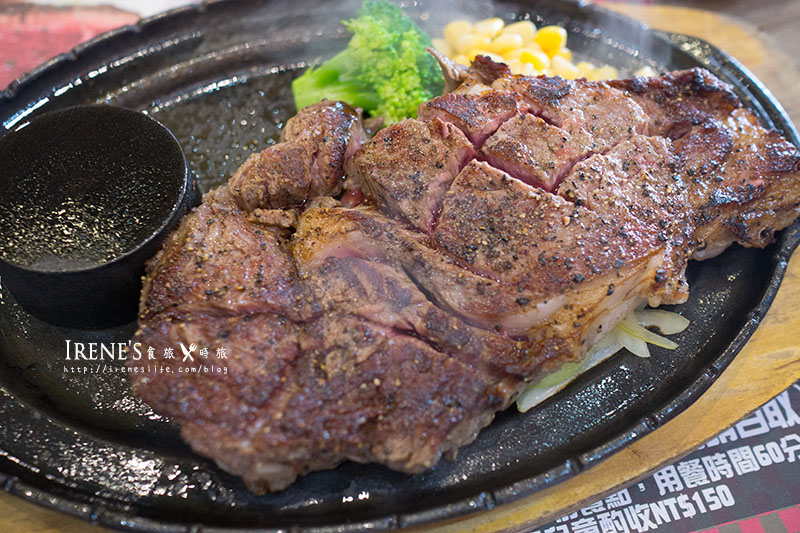 【台北中山區】日本來台的平價牛排店，每月29號菲力牛排隨你吃到飽，肉控必訪．びっくりステーキSurprise Steak @Irene&#039;s 食旅．時旅
