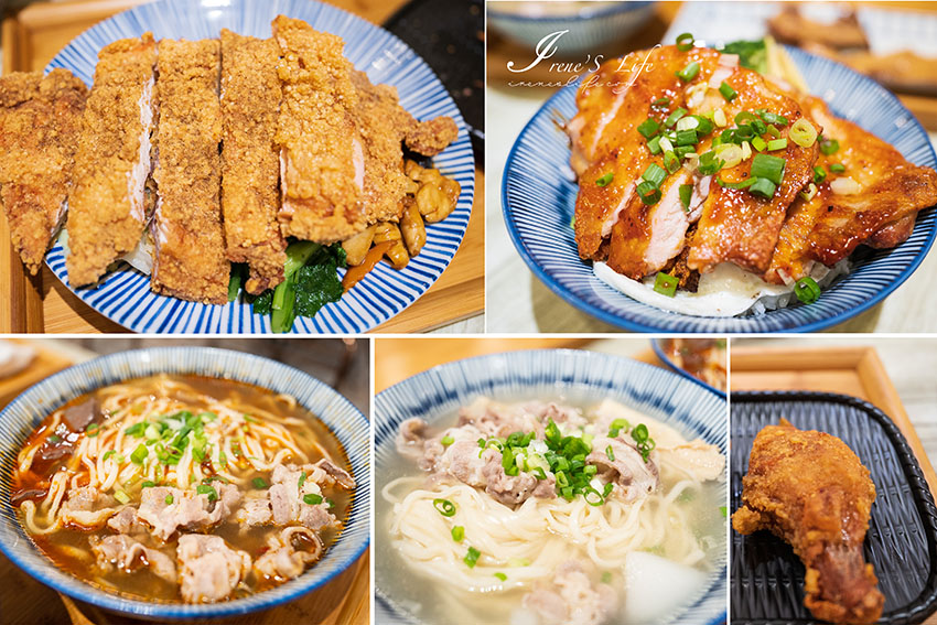 網站近期文章：近林口三井OUTLET，份量十足的特色便當店，比臉還大的雞排，烤雞腿丼有兩片雞腿肉