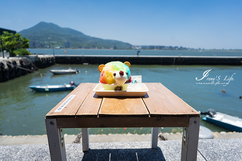 從花蓮開到台北，淡水河畔超萌日式冰店，一秒到沖繩！八重山彩熊君超繽紛可愛