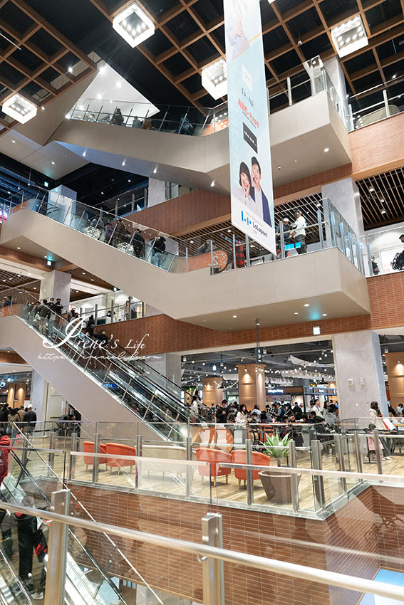 台中三井LaLaport購物中心2023年南館新開幕，店鋪、美食、LOPIA超市各樓層介紹