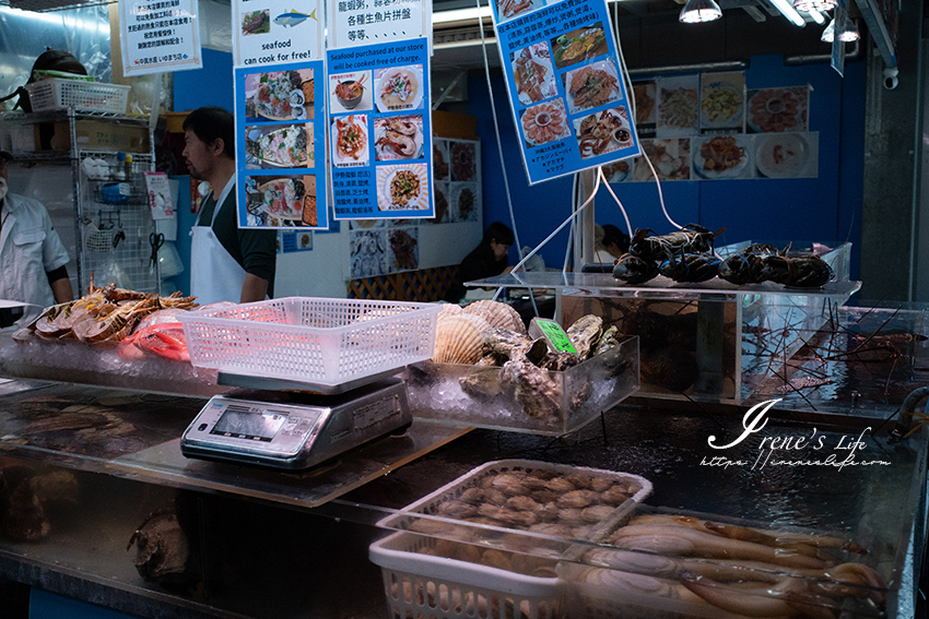 沖繩三大漁市場之一，距離市區和機場最近的泊港漁市場，生食熟食種類多價格又親民