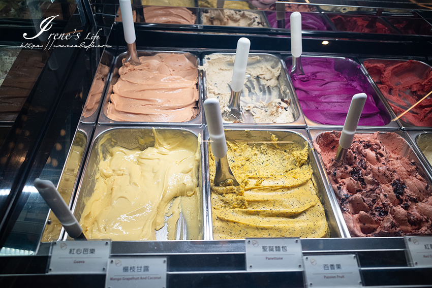來自羅馬的超人氣義式冰淇淋，全台首店就在這，使用天然水果和100%新鮮牛奶製成，一吃就愛上的綿密濃郁