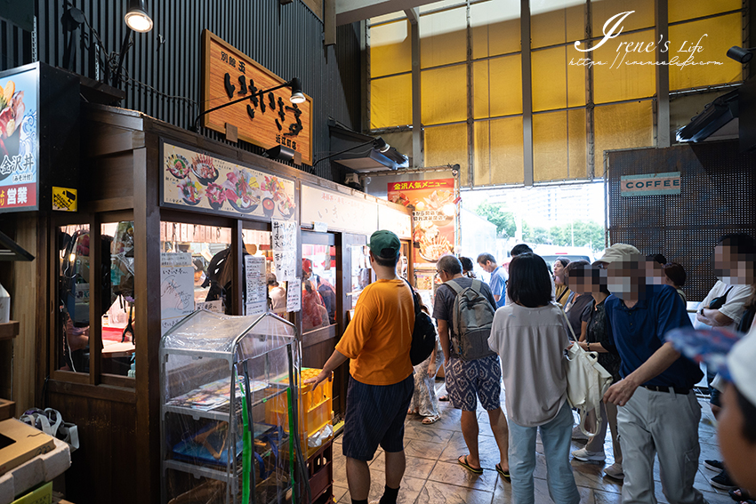 金澤人的廚房，近江町市場從早吃到晚！居酒屋、海鮮丼、迴轉壽司、可樂餅還有各式各樣的生鮮魚貨